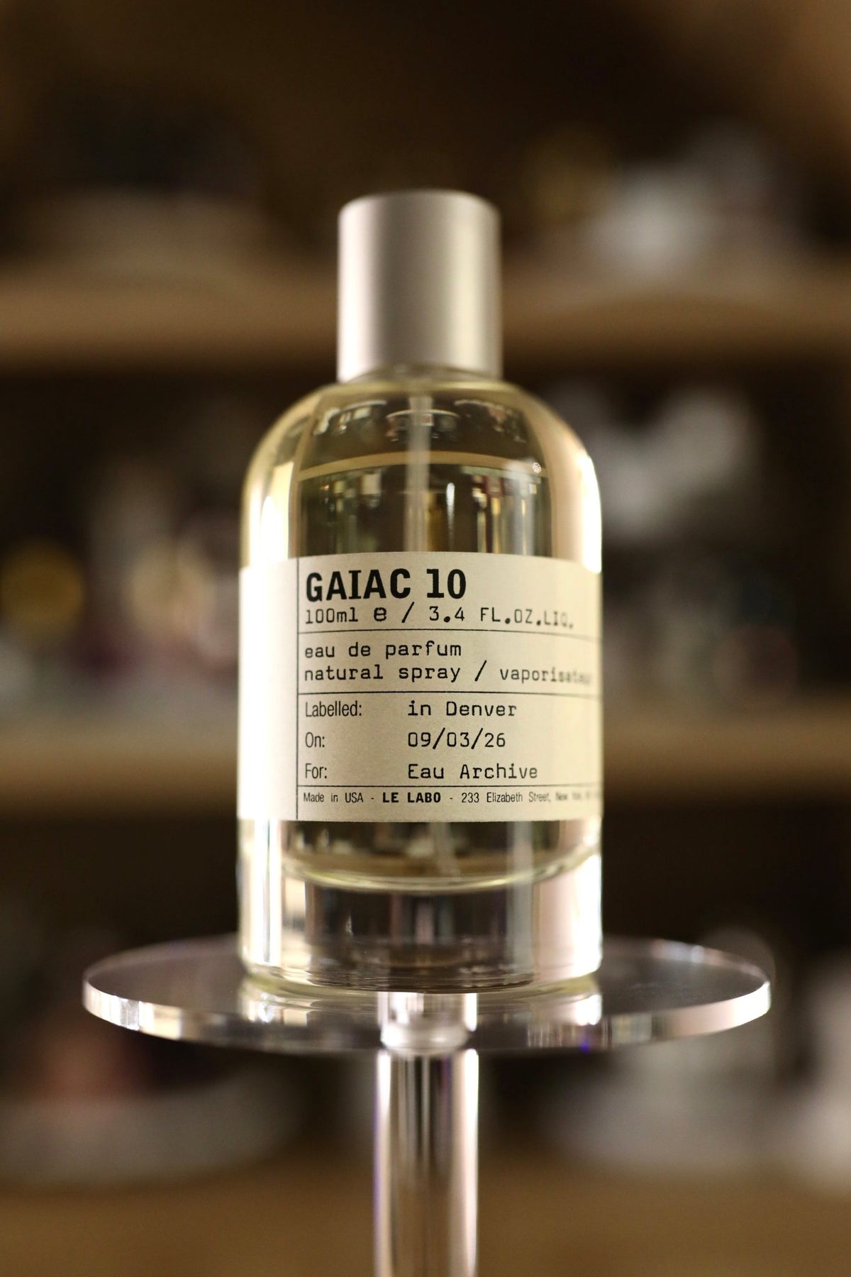 Gaiac 10 -#product_vendor Eau Archive